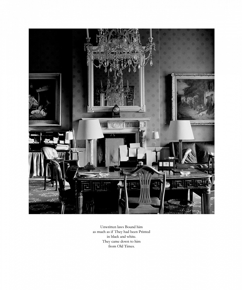 Karen KNORR, Untitled, from 'Gentlemen' series
1981-83, silver bromide print