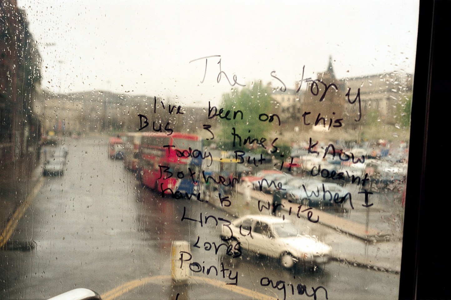 Tom WOOD, Whitechapel, City Centre, from 'Bus Series'
1994, C-print