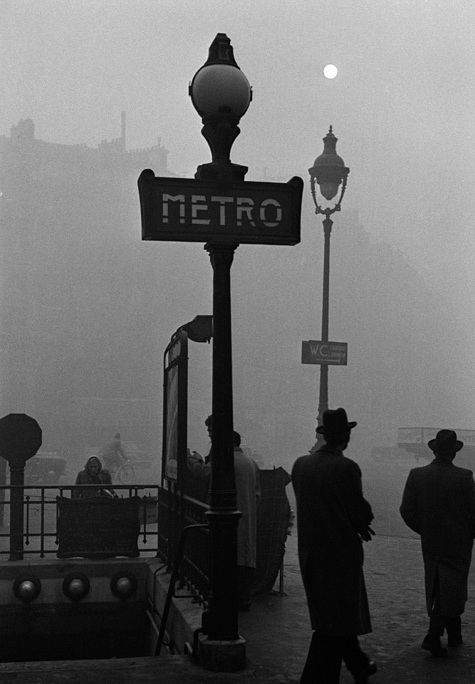 Todd Webb, Metro Alesia, Paris
1950, Vintage gelatin silver print