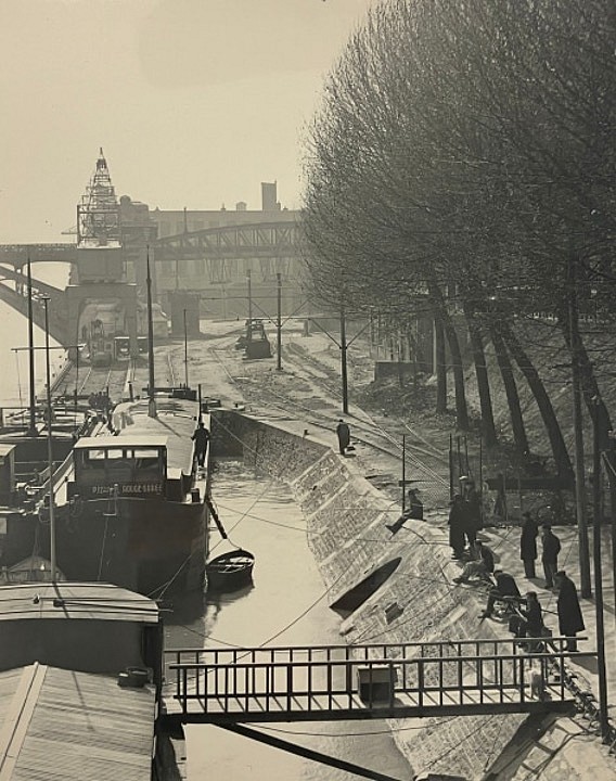 Todd Webb, The Seine from Pont d'Austerlitz, Paris
1950, Vintage gelatin silver print