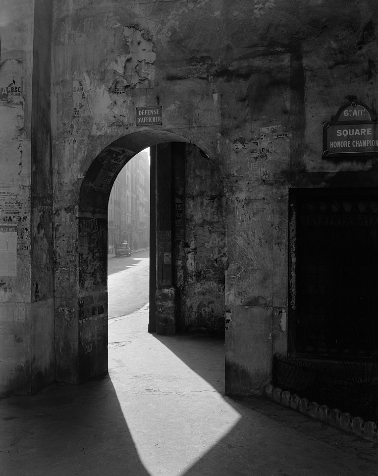 Todd Webb, Passage to Rue de Seine, Paris
1949, Vintage gelatin silver print